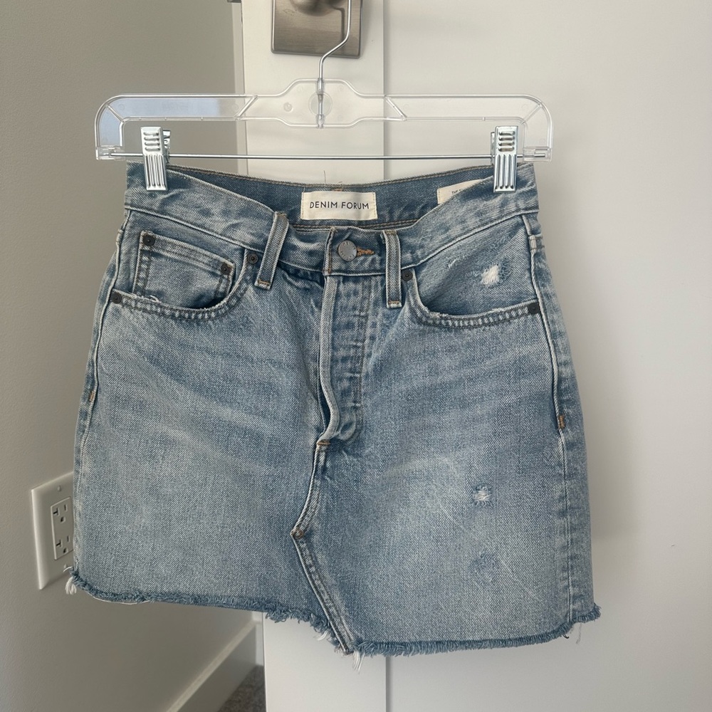 Denim forum (aritzia) jean shirt
